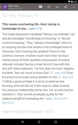 JW Library android App screenshot 13