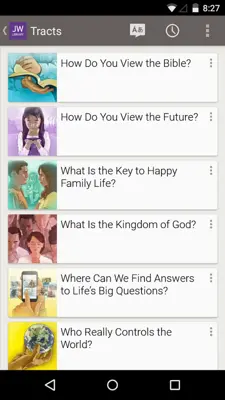 JW Library android App screenshot 2